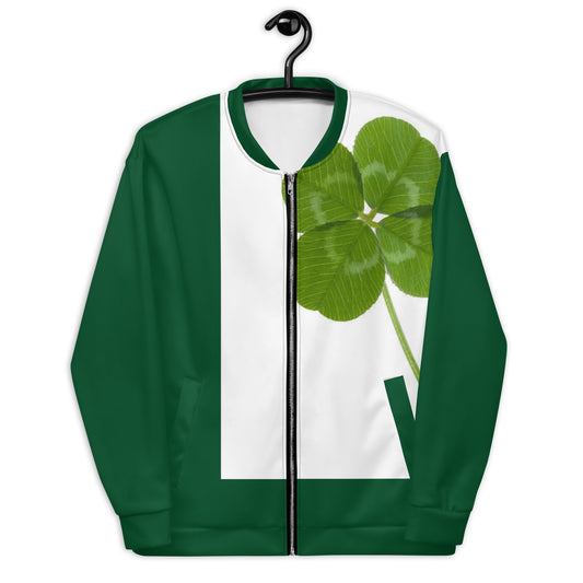 Clover Unisex Bomber Jacket