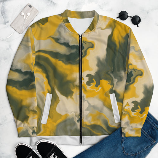 Mellow Yellow Unisex Bomber Jacket